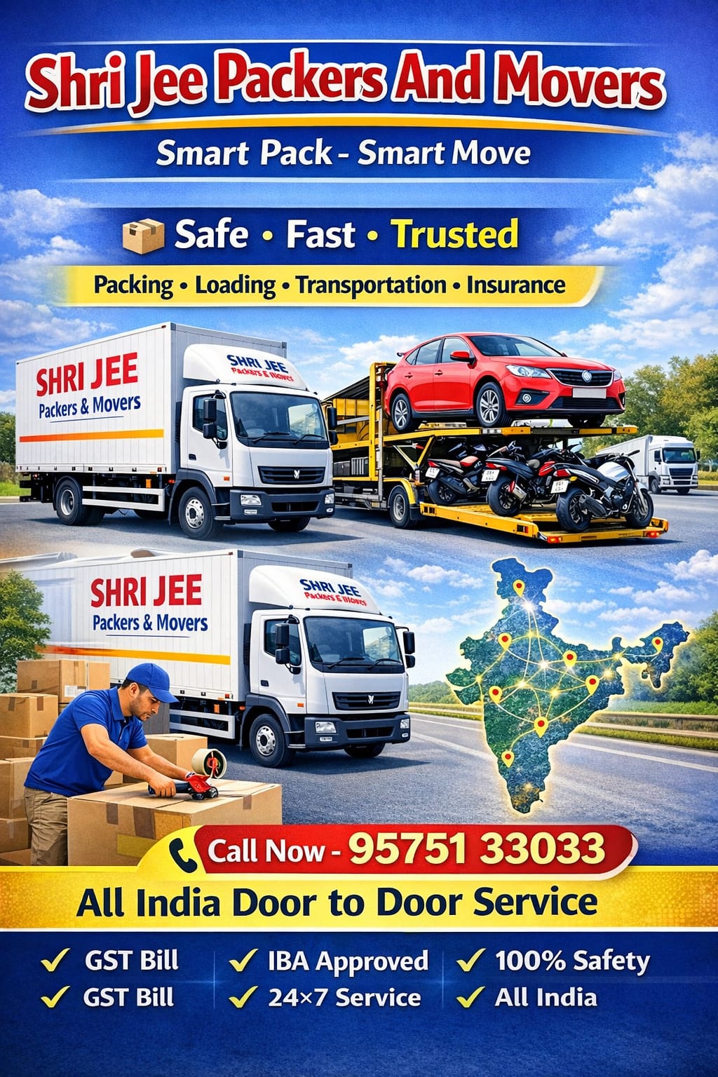 Customer feedback at ShriJee Packers and Movers